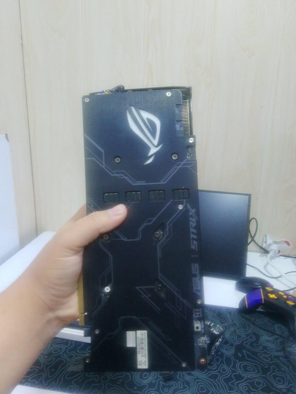 سلام عليكم كرت شاشة جدا نصيف (مو امزون كرتي شخصي)
2070 oc 8gb asus rog strix 
الحرارة اقصى ظغط 69
السعر نهائي 
275 الف 
موجود توصيل


**إذا كنت صاحب هذا الإعلان وتريد حذفه لأي سبب، رجاءا أرسل رسالة إلى الدعم الفني**