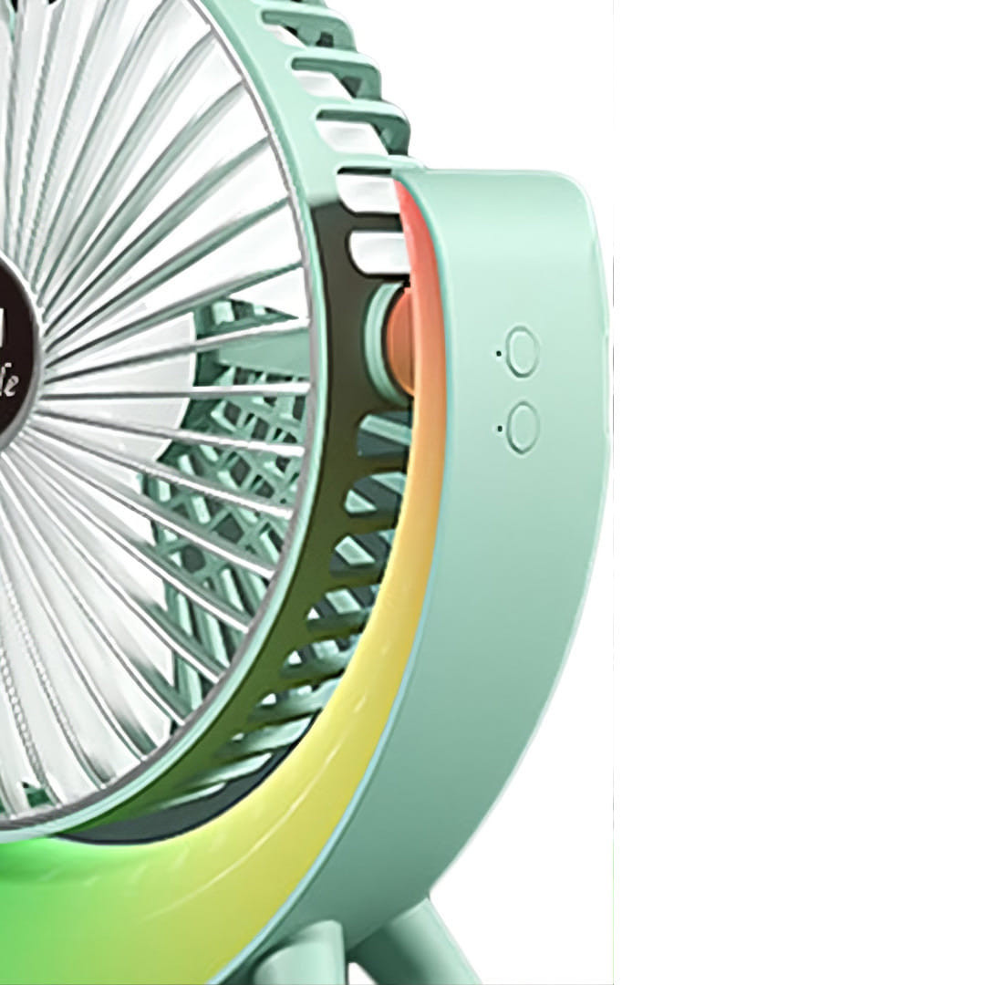 مروحة مع إضاءة RGB كمية محدودة جدا

المواصفات:

مروحة محمولة مثالية للاستخدام في المكتب أو على المكتب في المنزل للحفاظ على الهواء المنعش

إضاءة ملونة جذابة، يمكن استخدامها كإضاءة جوية في الحفلات أو المناسبات الخاصة

خفيفة الوزن وسهلة الحمل، مما يجعلها مثالية للسفر أو التنقل بين الأماكن

مع وجود ثلاث سرعات هواء مختلفة، يمكن التحكم في درجة الرياح لتلبية احتياجاتك اليومية من البرودة

يمكن شحنها بسهولة عبر USB، مما يجعلها مناسبة للاستخدام مع أجهزة الشحن المختلفة

اختيارك المثالي لتهوية منعشة وجو مميز في كل مكان!
 
البطارية: ليثيوم 3.7V
 
المادة: ABS/PP/عنصر
 
الجهد: 5V

إضاءة ملونة متحركة
 
إضاءة تنفس ملونة

دوران 180 درجة للأعلى ولأسفل

الابعاد : الطول 26cm العرض 23cm


**إذا كنت صاحب هذا الإعلان وتريد حذفه لأي سبب، رجاءا أرسل رسالة إلى الدعم الفني**