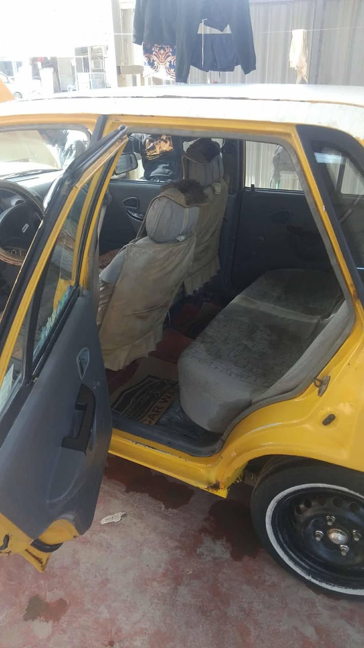 موديل 13 مكينه وكير خير من الله بيهه مكانات اخياس مصفره هيه وغرامات تحويل ثاني يوم مكان السياره بغداد حي العامل باقي التفاصيل الاتصال ***********   السعر 25 وبيهه مجال حك الجيه
