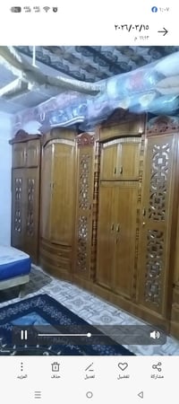 خرفه خشاب • كنتور ٨ طلاكات • ميز تواليت