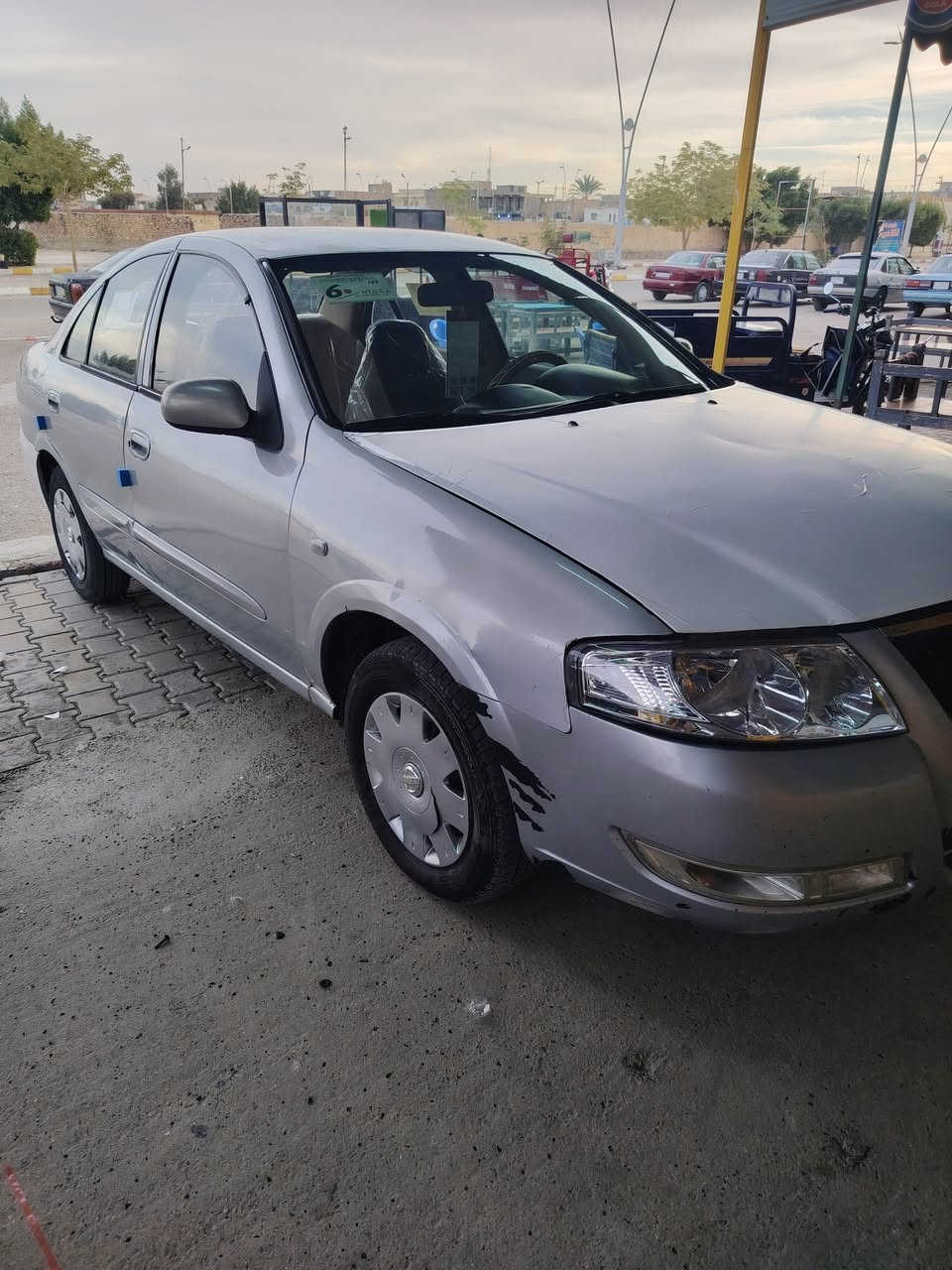 يالله سلام عليكم سني رقم ديالى جديد موديل 2007سياره جاهزه تخم تاير صبغ حزام محرك جديد تبريد شغال كير اوتوماتيك  سنويه 29 سعر 75وبيه مجال  مكان الانبار  هيت رقم الهاتف ***********
