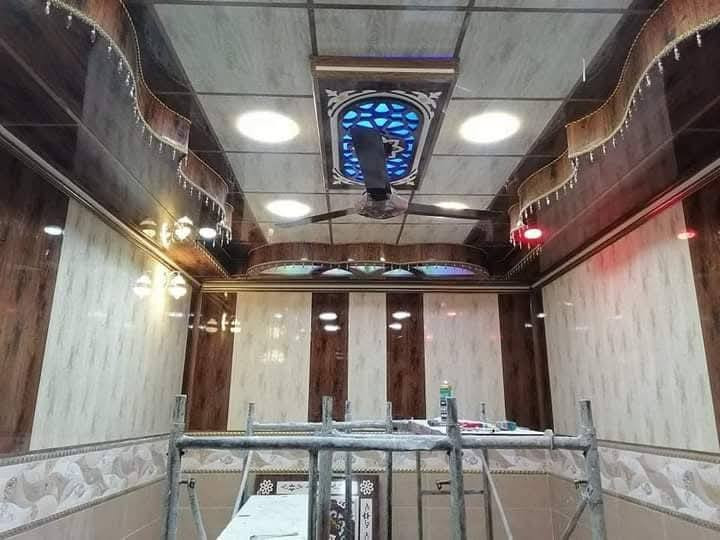 كادر متميز في الموصل مستعدون لعمل السقوف الثانوية والجبس بورد والبورديكس وتغليف الجدران بكافة انواع الديكورات بدقه والسرعه في العمل 
للاستفسار *********** كورك+واتساب
