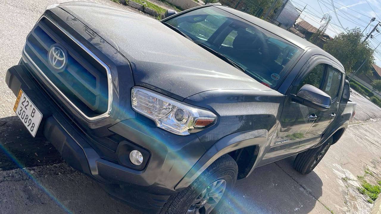 تويوتا تاكوما موديل 2023 بئ صبوغ بئ ارباگ دوو به سمه بيلادي 6پستون تنها دوو شويني pdr هه موو شتيكي به شه رته *********** أربيل, العراق
