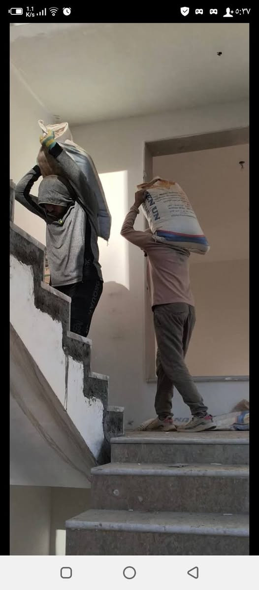 سلام عليكم خوان   كادر ابو يعكوب بتصعيد مواد بناء على ضهر مكاني بغداد ***********
