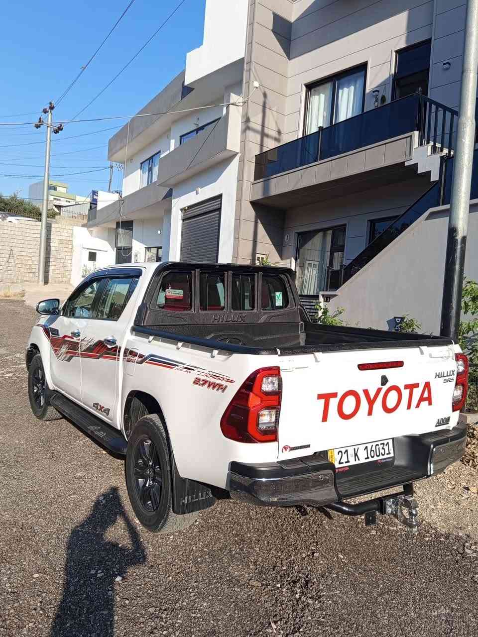 Hilux 2023 
بەسمە
گێر تۆماتیک
شەریکەی جیهان
فول مواسافات 
***********
