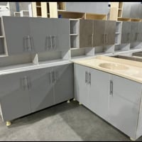 كاونتر MDF • ١م٢٠ • سنك مرمر