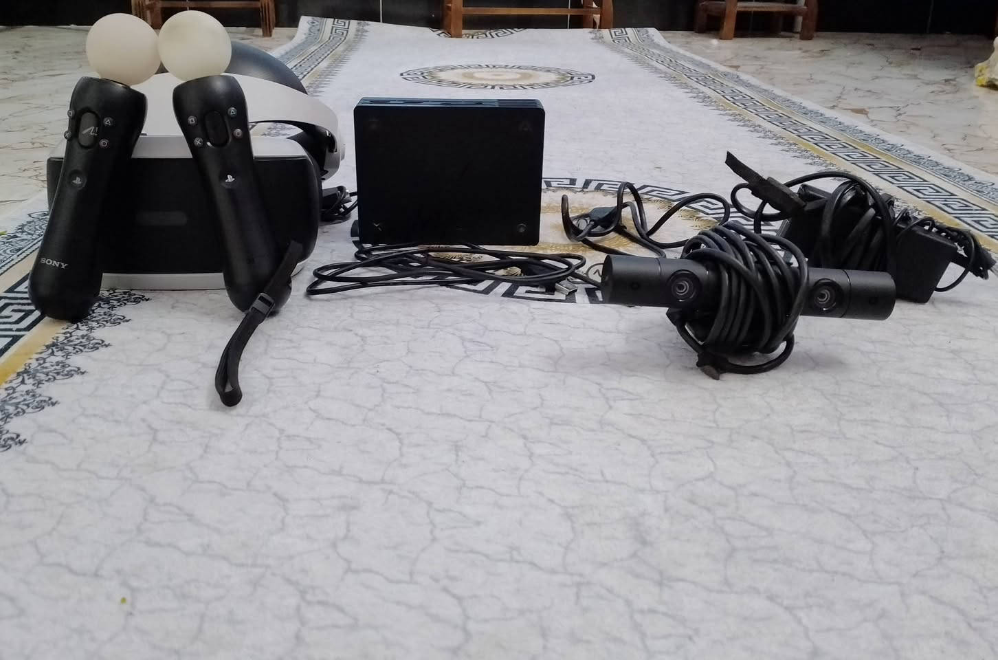 السلام عليكم
عندي VR لبلي 4 (الجيل الثاني) نضيف كلش كامل الملحقات من الوايرات والصندوق الصغير
بسعر 145 بيهة مجال بسيط علمود اليدة وياه هدية قرص
 اليده الثانية بيهة عطل تصليحة تقريبا بخمسة.
موجود توصيل
التواصل بالماسنجر 🤗


**إذا كنت صاحب هذا الإعلان وتريد حذفه لأي سبب، رجاءا أرسل رسالة إلى الدعم الفني**