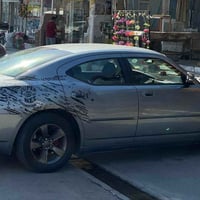 جارجر ٢٠٠٧ محرك ٦ سلندر وارد امريكي حادث كلش خفيف موضح بالسونر باسمي ت...