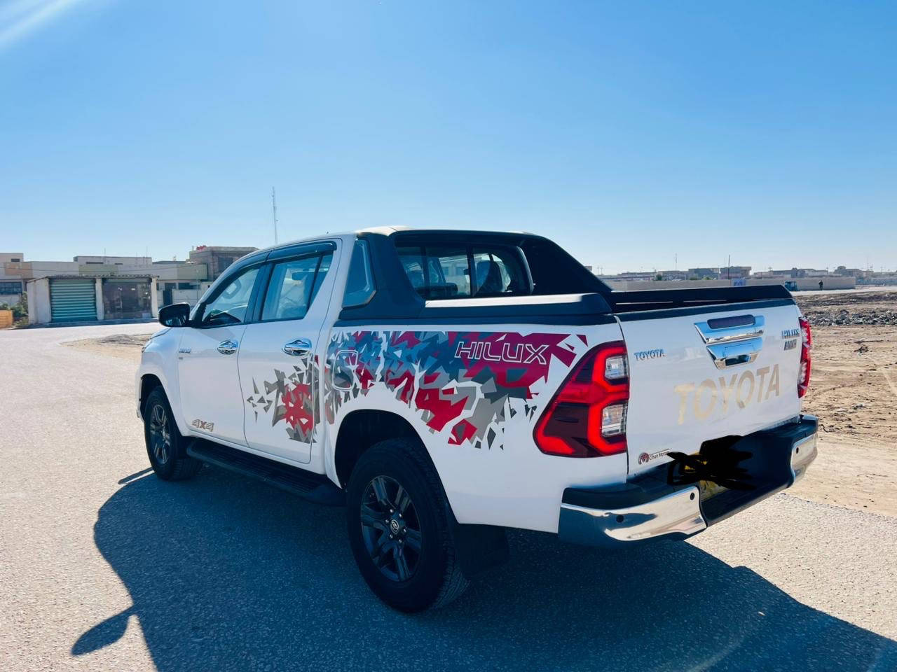 تيوتا هايلوكس تي اردي فور ويل 2022سياره جديده مكفوله من الضربة والتبديل محرك 6سلندر فول موصفات بصمه تبريد كشنات شاحن بنيد جكات مثبت سرعه رقم أربيل تريد تحويل تريد وكالة السعر 328وبيه مجال للشراي استفسار اتصال 📞 
***********
***********
