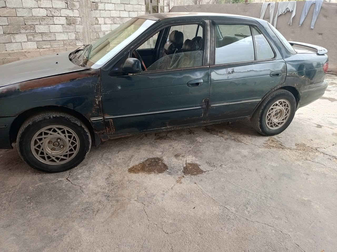 كيا سيفيا 94رقم واسط دولي بسمنه كير ومكينه مكفولات لاخياس وال ضربه كلها بلاد وناعمه صدرجديد سعر 26وبيها مجال عنوان صويره ***********
