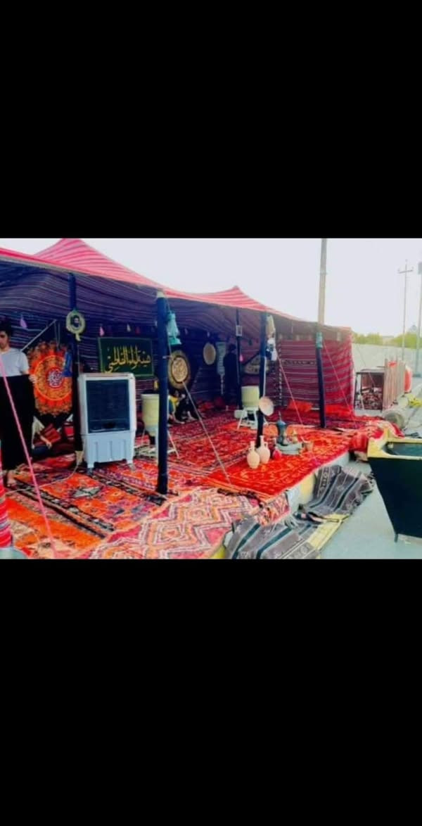 . سلام عليكم خدام الحسين تجهيز حسب الطلب من قماش او قياسات وجميع لالوان
4*4
4*6
4*8
4*10
ويوجد حسب الطلب
لاستفسار ***********

