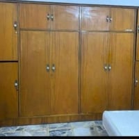 غرفة أخشاب عراقية • دولاب 6 باب • ميز تواليت