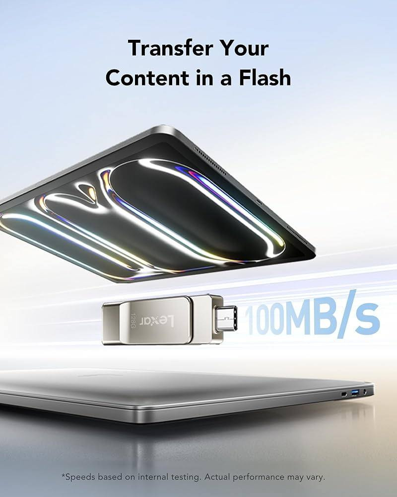 #فلاش ميموري Lexar JumpDrive Dual Drive D40E — 128GB 🔥💾

✨ تخزين ذكي وسريع بتصميم عملي
فلاش مزدوج يتيح لك نقل الملفات بسهولة بين الموبايل والكمبيوتر

🔌 منفذين USB-C + USB-A لمرونة عالية بالاستخدام
⚡ نقل بيانات سريع وسلس للصور، الفيديو، والملفات الكبيرة
📱 متوافق مع الهواتف، اللابتوبات، وأجهزة الكمبيوتر

💾 سعة 128GB مناسبة للاستخدام اليومي والتخزين الكبير
🪶 تصميم صغير وخفيف سهل الحمل والاستخدام

🎯 مثالي لنقل الملفات بين الأجهزة بسرعة وبدون تعقيد

للحجز والاستفسار خـاص…📩


**إذا كنت صاحب هذا الإعلان وتريد حذفه لأي سبب، رجاءا أرسل رسالة إلى الدعم الفني**