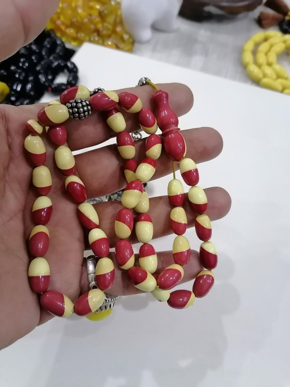 من رخصة مدير الصفحه المحترم سندلوس الماني اصل طوبات بليارد ٤١ خرزه بوزن صافي ٤٣ غرام للمهتمين


**إذا كنت صاحب هذا الإعلان وتريد حذفه لأي سبب، رجاءا أرسل رسالة إلى الدعم الفني**