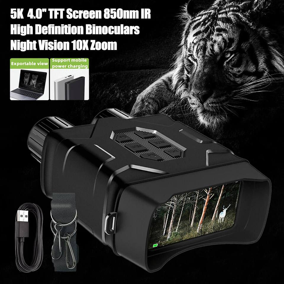 رؤية واضحة في الظلام دامس بنسبة 100% - يتميز ناضور الرؤية الليلية فابس المطورة الجديدة لعام 2026 بإضاءة بالأشعة تحت الحمراء 850 نانومتر ونظام بصري شامل يسمح لك برؤية الحيوانات أو النباتات بوضوح في الظلام أو الإضاءة المحيطة الخافتة بنسبة 100%. مع 3 أوضاع: التقاط الصور وتسجيل الفيديو (لا يسجل الصوت) والتشغيل، يمكنك التقاط صور ومقاطع فيديو عالية الدقة مع وضوح بصري رائع في النهار أو الإضاءة المنخفضة أو الليل؛
فيديو وصورة عالية الدقة بالكامل - مستشعر سيموس
اشعه حراريه مدمج عالي الحساسية يحقق دقة 2k  بكسل وصور 10 ملايين بكسل، مما يجعل مقاطع الفيديو والصور تبدو أكثر وضوحًا وحيوية. سواء كان ذلك نهارًا أو ليلاً، فإنه يساعدك على عدم تفويت اللحظات الرائعة للحياة البرية
نطاق رؤية لمسافات طويلة 984 متر/3000 متر - يتميز بـ 4 أضعاف بصري ثابت، هدف متعدد الطبقات بالكامل 25 ملم وتقريب رقمي 5 أضعاف يمكن ضبطه بسهولة على أفضل بعد بؤري وفقًا لتقريب مسافة المراقبة الفعلية مما يوفر رؤية أوضح للتفاصيل مع أداء أعلى من التكلفة؛
شاشة عريضة كبيرة ورؤية أوسع - يتم تحويل نظارات الرؤية الليلية مع شاشة TFT LCD مقاس 2.4 انش إلى 4 انش من خلال عدسة محدبة، مما يسمح لك بمشاهدة صور ومقاطع فيديو واضحة للغاية. رائعة للصيد الليلي والاستطلاع والأمن والمراقبة والتخييم والملاحة الليلية والصيد الليلي ومراقبة الحياة البرية والبحث والإنقاذ ومشاهدة الطيور وصور المناظر الطبيعية سواء في الأماكن المغلقة أو الهواء الطلق، أو فقط احذر من المتسللين أثناء التخييم؛
تدعم بطاقة اس دي بسعة تصل إلى 128 جيجابايت - تأتي نظارات الرؤية الليلية الخاصة بنا مع بطاقة مايكرو اس دي بسعة 32 جيجابايت وتدعم بطاقات مايكرو اس دي بسعة تصل إلى 128 جيجابايت، لا تقلق أبدًا بشأن نفاد مساحة التخزين بعد الآن! معدات التجسس بالأشعة تحت الحمراء هذه هي "صديقك" المثالي لاستكشاف الظلام القاتم!
اكتب تم بتعليقات يوصلك سعر خاص 🫡
توصيل مجاني لجميع المحافظات العراق 🇮🇶


**إذا كنت صاحب هذا الإعلان وتريد حذفه لأي سبب، رجاءا أرسل رسالة إلى الدعم الفني**