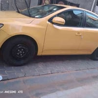 كيا فورتي موديل (2013) (مكينة 2000 دوش) ( رقم ديالى) سيارة باسمي (مصفر...