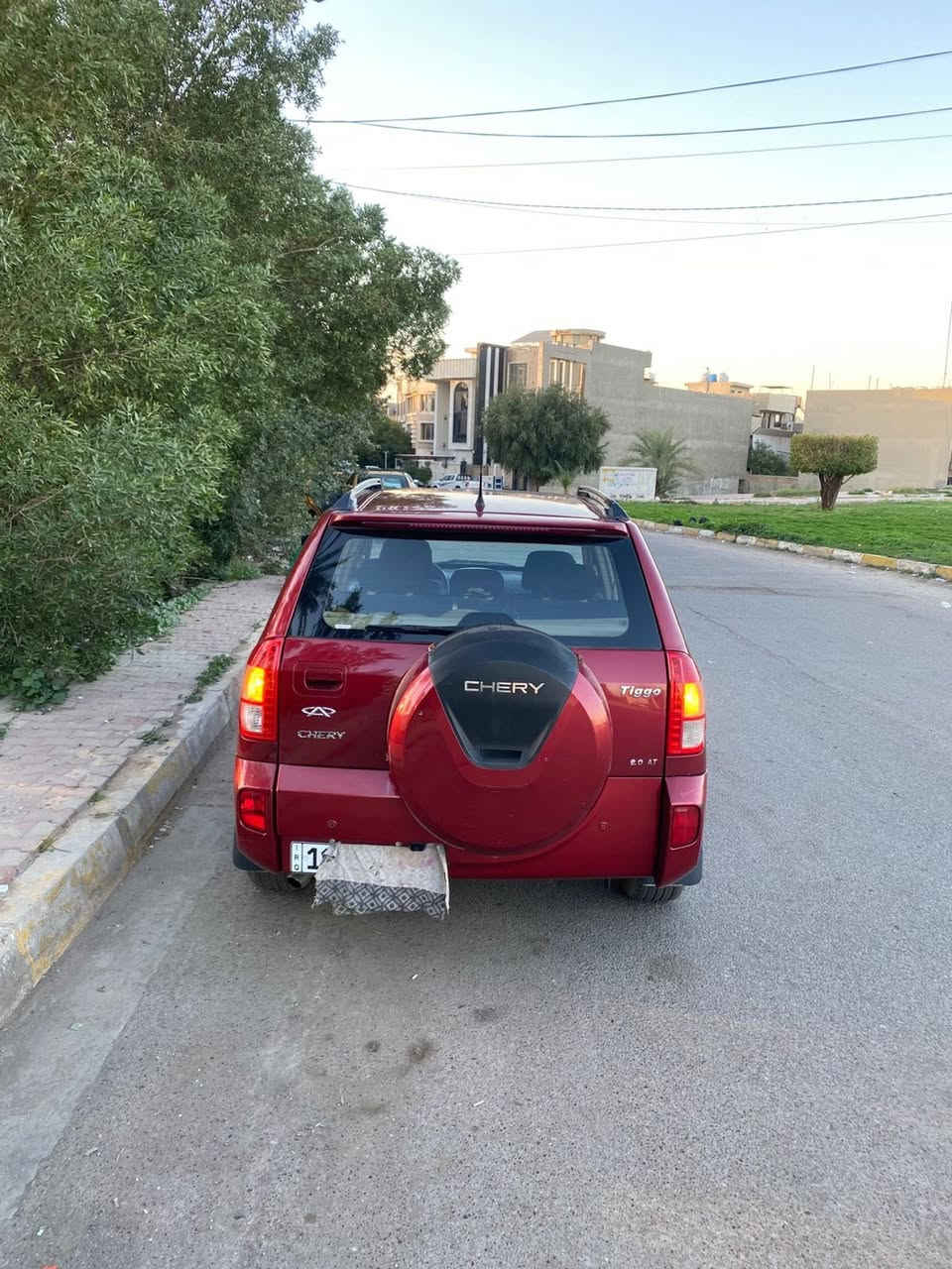 Chery Tiggo 2014 موديل 3
لون ماروني — ماشيه 87 ألف
فتحة سقف + تدفئة وتبريد + تدفئة بالكشن
سيارة نظيفة استعمال شخصي
بدون ضربه وبدون صبغ (عدا الطخه  الموضحة بالصور)

💰 السعر 77$ قابل للنقاش
📍مكانها حي الجامعه
***********:Asia
