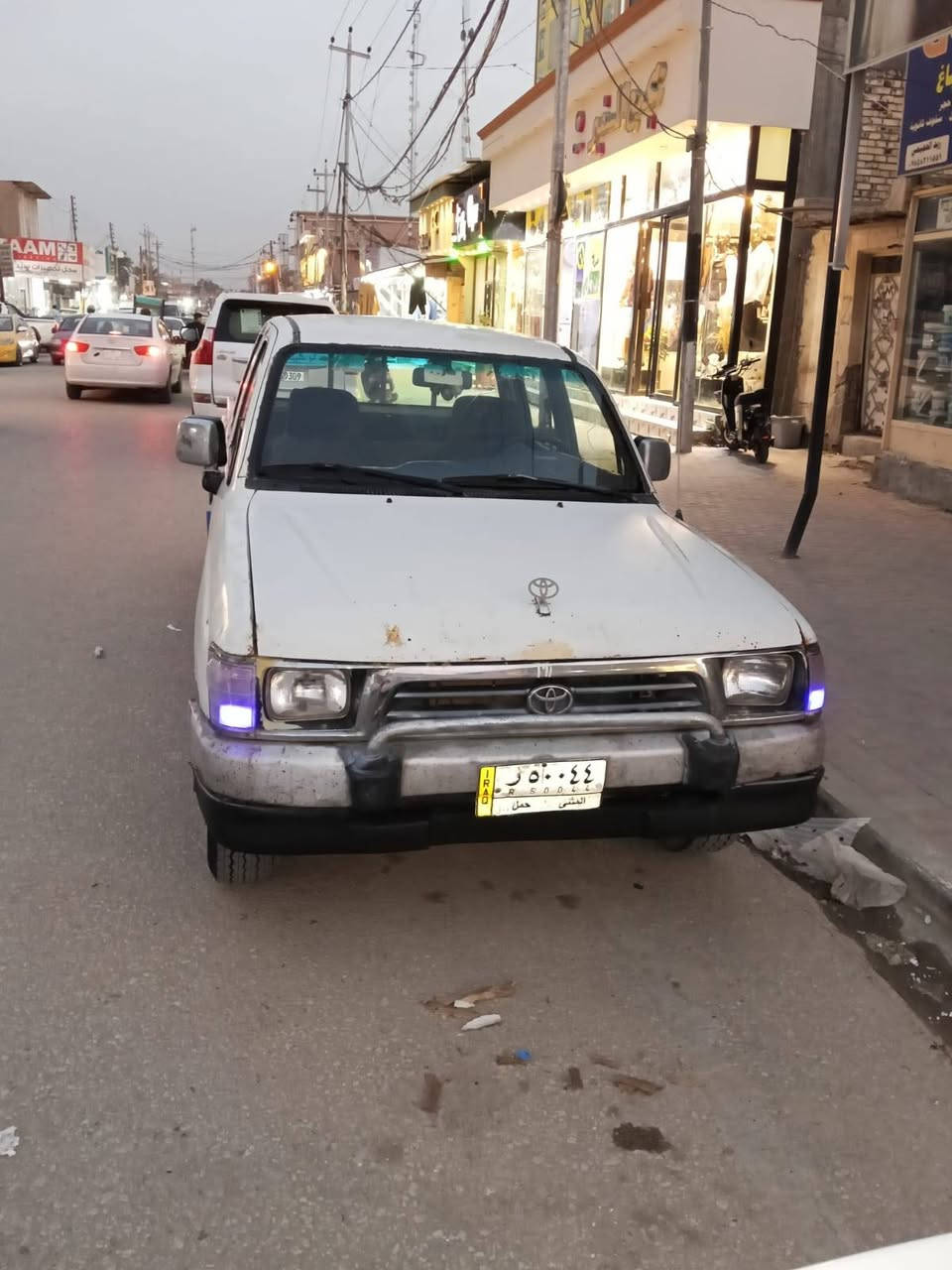 يا الله 
السلام عليكم للبيع او مراوس تيوتاا بيكم جمره موديل 98 مكفوله كفاله عامه من ضربه وصبغ وخياس كير مكينه حاويه جدد شواصي مكفولات عليه ادامه كامله السياره جاهزه برغي ما عايزه. مكاني نجف مشخاب السعر 66 قابل للتفاوض ***********
