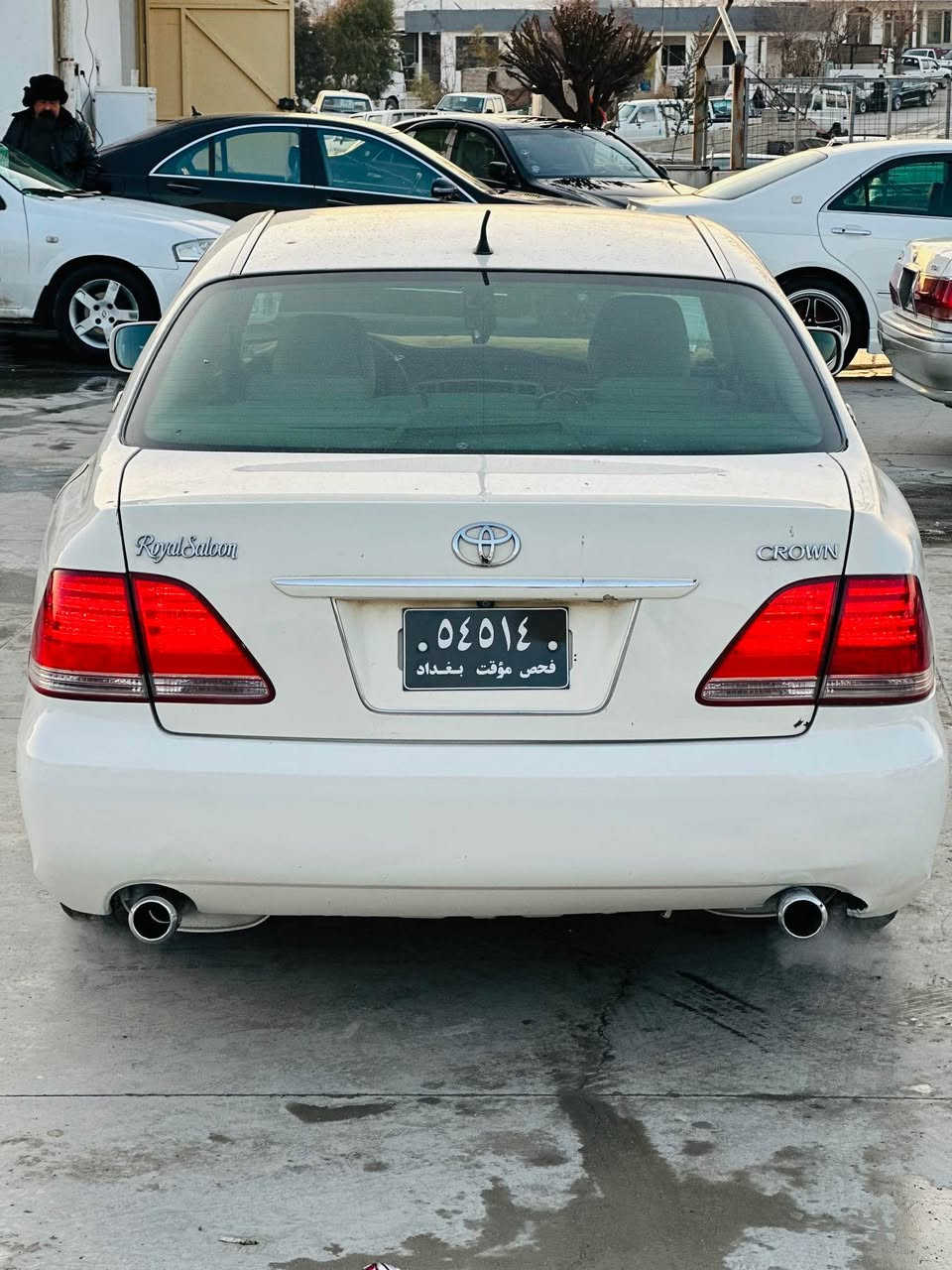 تویتا شاهانە مووس مووس ٢٠٠٥
١٨٠ بچوک بە بچوک بێ دوکەڵ
٣ دوگمە پەردە ناو زەرد کامل جایز کراوە
دەعم و لێدراوی کەڤەر گۆڕاو بەشەرت 
گێڕ و مەکینەو سارد و گەرم بەشەرت 
سەقف شوشەیی 
قفڵی(٥٥) گەڵا 
ژ.م ***********
*********** Singapore
