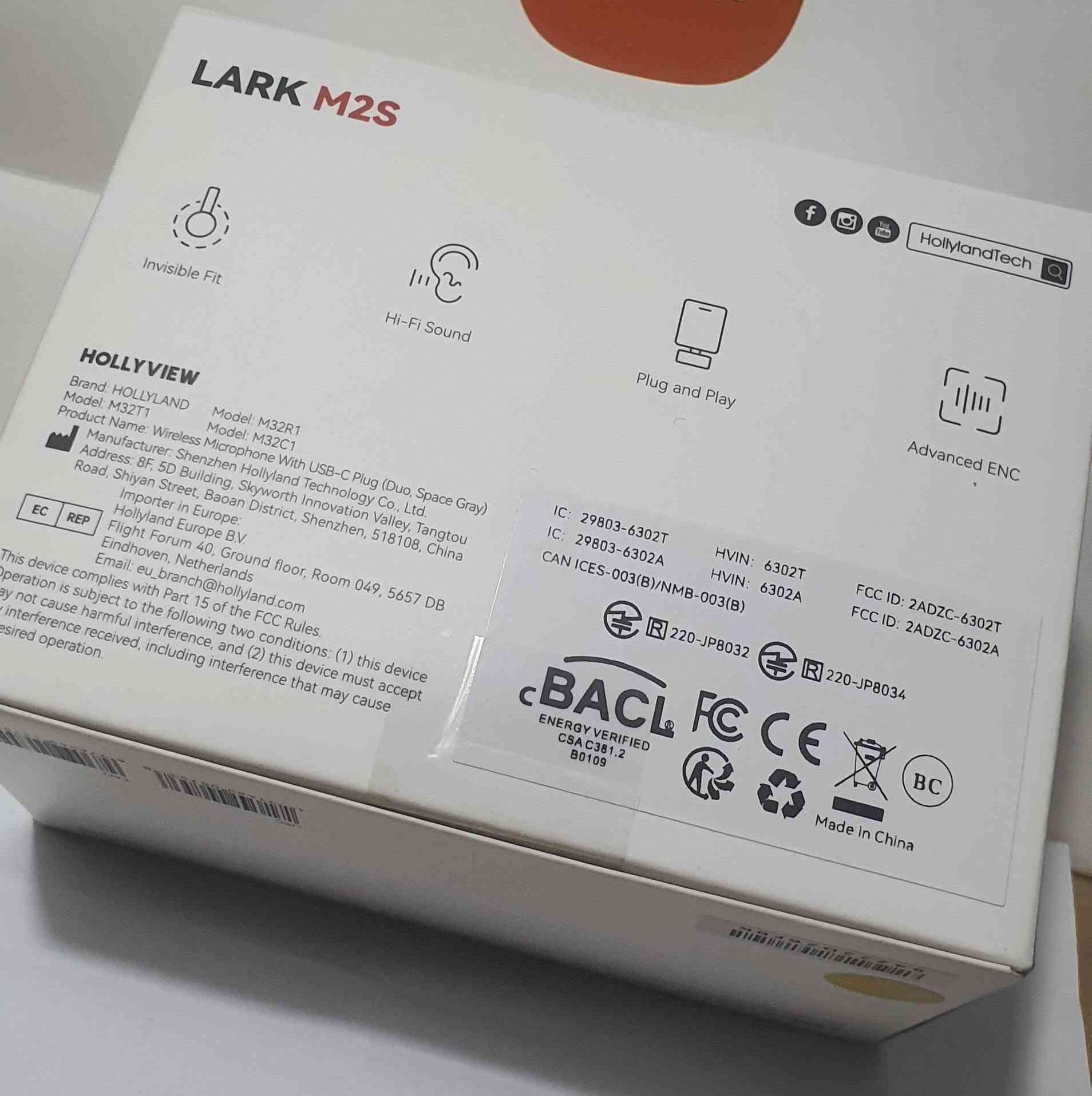 نك مايك احترافي HOLLY LAND LARK M2S ( اصلي جديد غير مستخدم ) اخر 6 قطع فسوينه عليهن عرض بسعر (125 الف)
علماً ان المايك يحتوى على ضمان استبدال
للتواصل خاص او واتساب ***********
