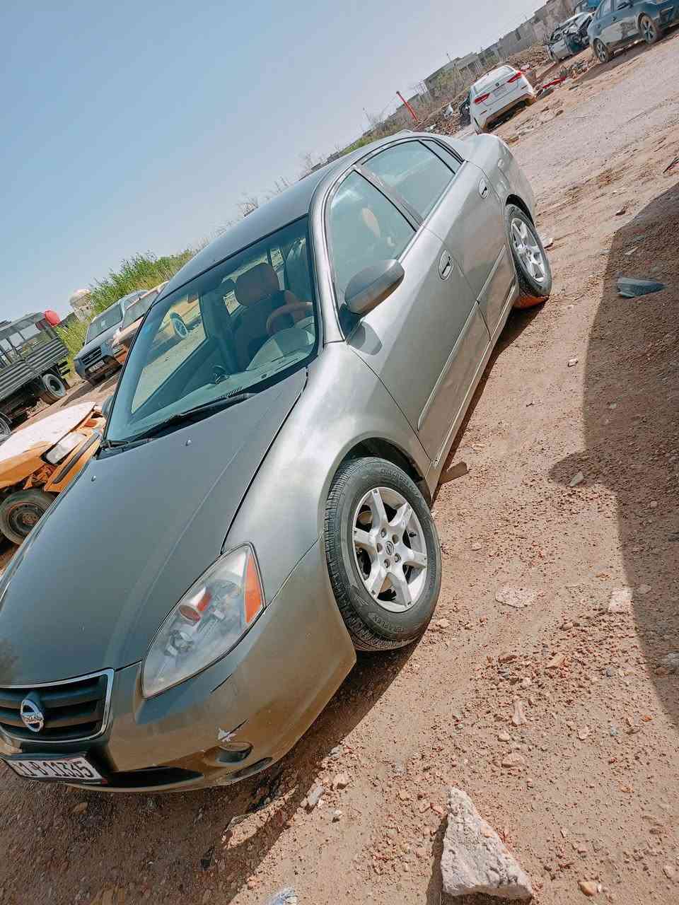 للبيع او مراوس محتاج مبلغ يعني سياره اقل سعر
للبيع  نيسان ألتما خليجي موديل 2005رقم بغداد دولي سنويه لل30 مكينه 2400 اصل كير نضيف  خير من الله تبريد شغال ثلج شاشه كامره  حداديه وسط  ويل كب تخم تاير باتري جديد كهربائيات كله شغاله فقط صبغ عام اثر جراد،مال جناي  مداور ثاني يوم سعرها 53وبيها مجال بسيط مكانه ديوانيه البديري 

للاستفسار ***********
