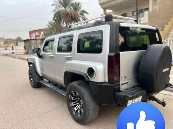 السلام عليكم للبيع أو مراوس
همر h3موديل  2007 بغداد رقم إنكليزي باسمي بيها قطعتين صبغ اثر جراد بدون حادث كامرا خلفية وأمامية تبريد تدفئة شغال محرك بلادي قبع اسود 3700 لايت زنون شنايزر عالقماره درع امامي دوسات ويل 16 فور ويل ملغي السيارة جاهزه من كلشي السعر المطلوب 100$ مكاني بغداد الكرخ للاستفسار ***********
