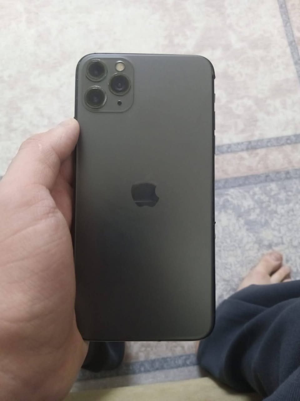 السلام عليكم جهاز 11برو ماكس للبيع ذاكره 256 بطاريه 82 الجهاز وكع مني وطك الشاصي الجهاز ابيعه كوم حديد السعر 100 وبي مجال مكاني بغداد الأمين الثانيه 
ملاحظه:الجهاز طافي حاليا


**إذا كنت صاحب هذا الإعلان وتريد حذفه لأي سبب، رجاءا أرسل رسالة إلى الدعم الفني**