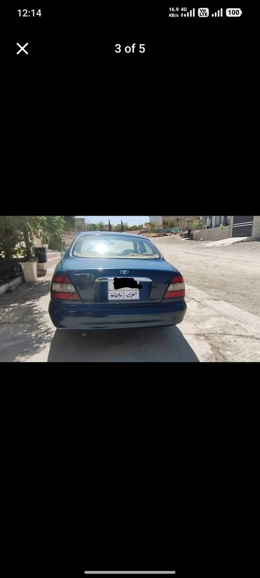 ژ.م*********** دایۆ لیکینزا مۆدێل 2001 گێر ئۆتۆماتیک مەکینە کەپسی گەورە کامل بۆیاخ لەسەر ساخی بەس چە مەلەخی دواوە لای سایەق پێوەیەتی ناو سنوقی نەگرتووە مەکینەی ئەوروپیم خستۆتە سەر 
سعری 45وەرەقەو مەجال السليمانية, العراق
