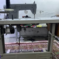 مكينه خياط نضيفه قليل استعمال بيع مال استعجال الصور هيج تعال وشوف بعين...