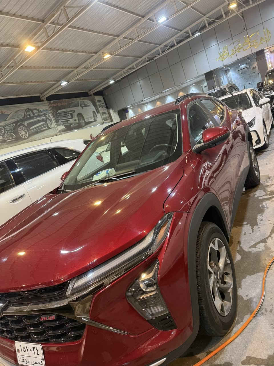 السلام عليكم شوفرليت تراكس فول موصفات مديل ٢٠٢٤ حادثه موضح بسونار مرقمه بابل بسمنه سعر السياره ١٥٥ ورقه مكان السياره معارض طريق حله نجف معرض بريق الجوهره استفسار عل رقم التالي ***********
