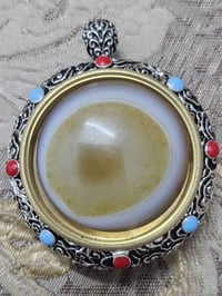 تميمة • نحاس • جزع بقري