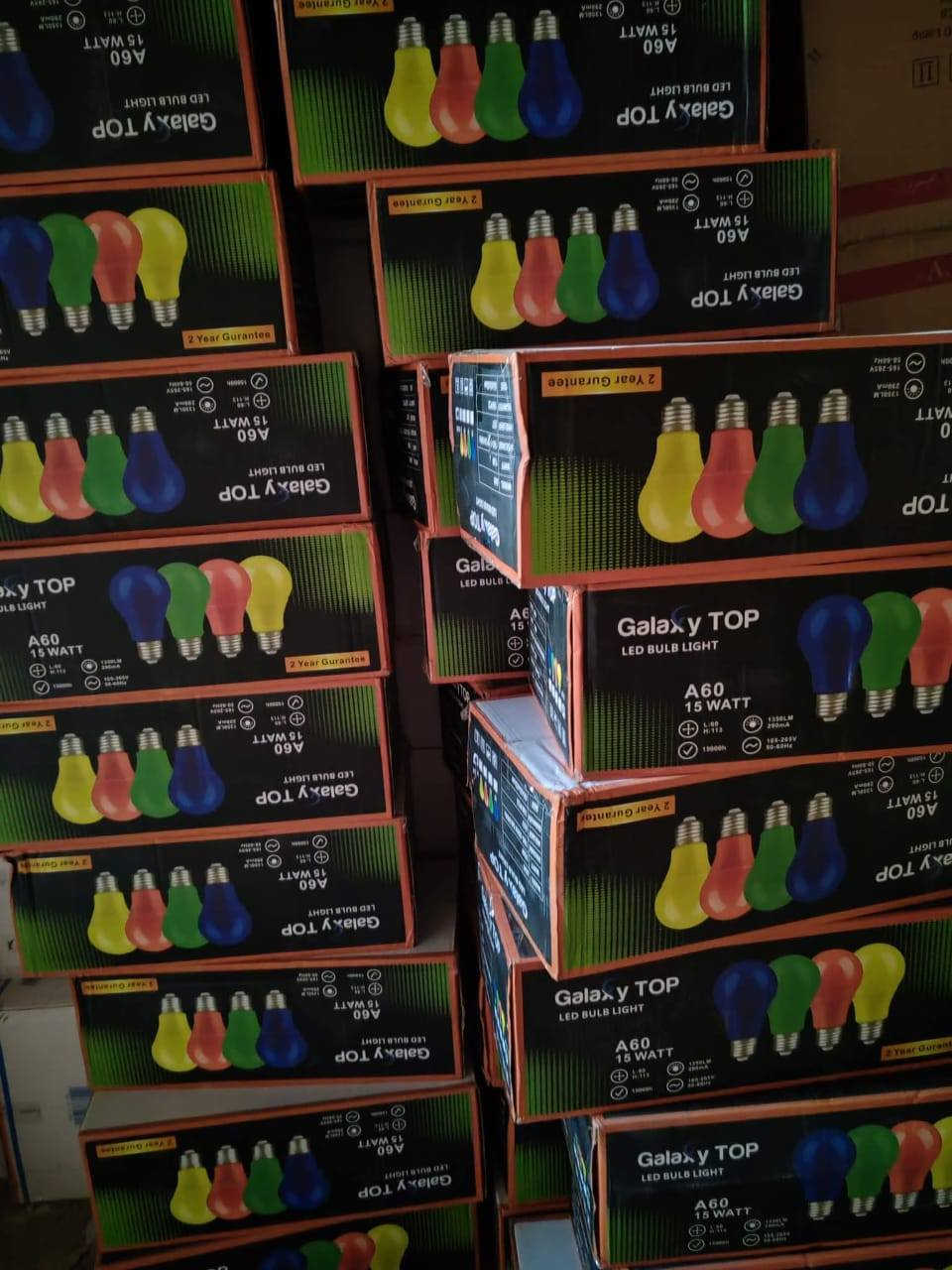 ❤️❤️عرض تفليش الاسعار❤️❤️
                😎مصابيح ملون 15 واط  😎
                  🥳شرط الاناره والجودة🥳
             💚💛🤍🤎🖤💜💙💚❤️ 
             أحمر + أخضر+ اصفر + أزرق 
                 الكرتون 4 لون 100 قطعة
            
          😱خصم خاص لاصحاب الجملة😱

          🚩🚩يتوفر خدمه توصيل 🚩🚩
   🚩🚩يتوفر خدمه توصيل لكل العراق🚩🚩
           🥀 واتساب☎️ ***********🥀
