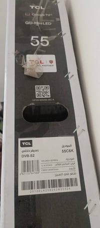 TCL C6K 144HZ    4k حجم55 باقي التفاصيل خاص او واتساب 07738071161