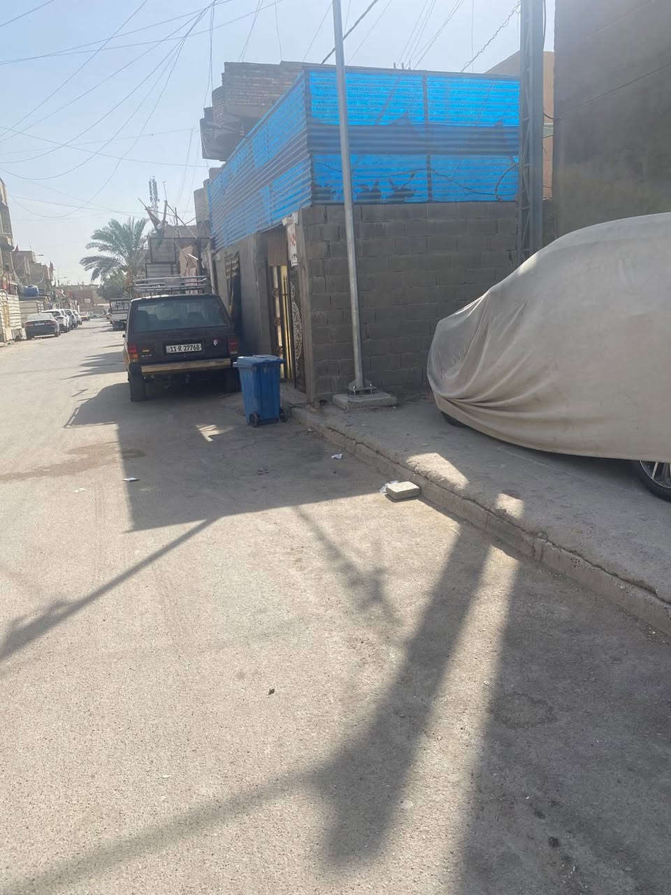 المساحه 144
واجهه 9 نزال 16
4غرف
الاستقبال 9متر
بيت بناء قديم ينسكن بي ابيعه قطعه ارض
فرع عريض اخو ركن قرب مقابل اعداديه ثوره الحسين 
قطاع 44 عالفلاح مقابل دائرة الكهرباء فرع عريض
خلف اعدادية ثورة الحسين
السعر 200 بي مجال
***********
