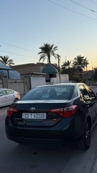 شباب سياره كورلا 2018 وراد امريكي بيه صبغ 3قطعه وشويه  وبدايت القماره ...