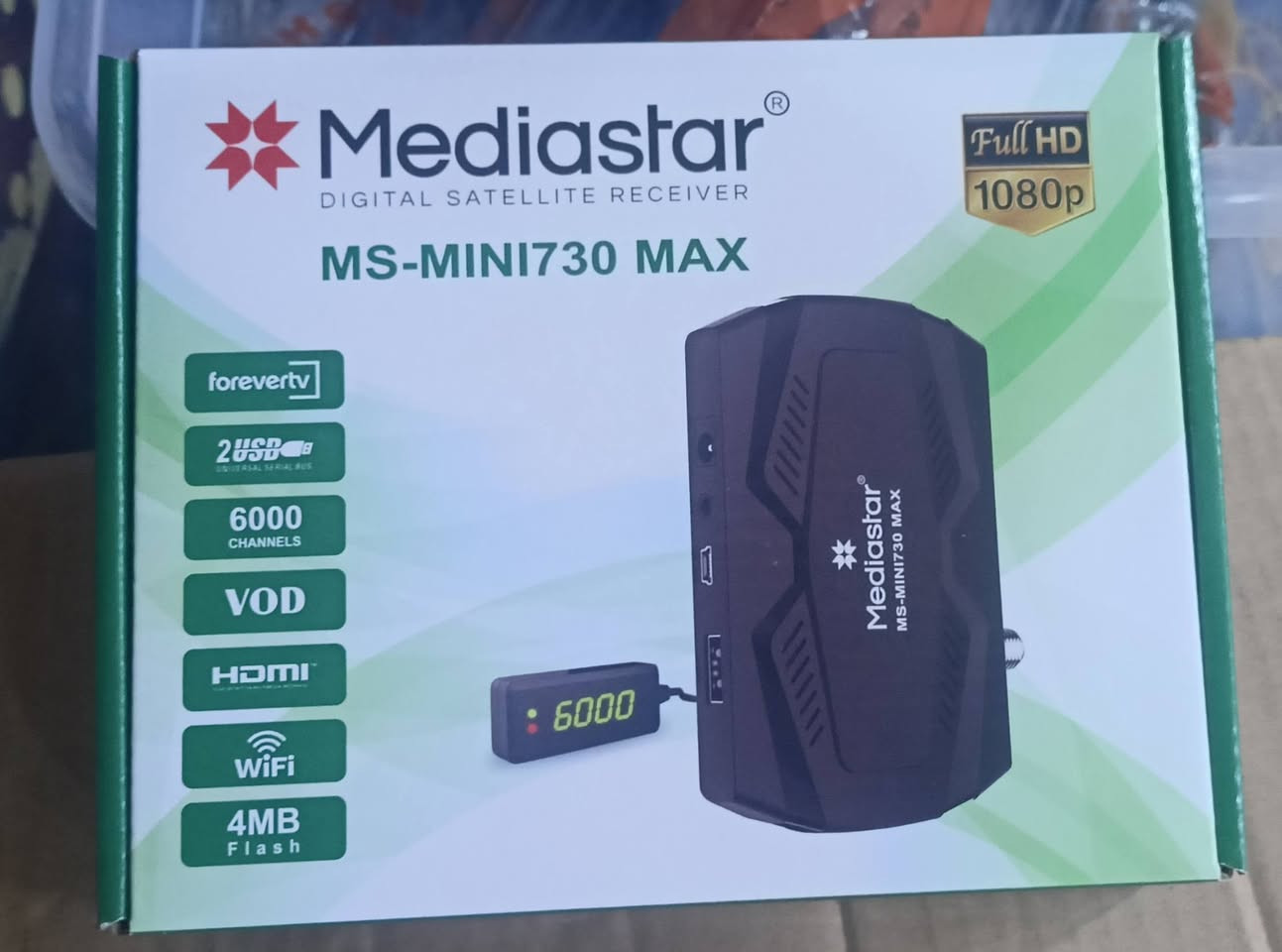 السلام عليكم اخوان متوفر كميه شكد ماتريد ستلايت ميديا ستار 730 يجيك كامل هو و البرمجه مالتو و التوصيل لباب البيت و افحصوا و اشغلو كدامك ب 16 الف فقط مع التوصيل داخل الموصل
للحجز متواجد واتساب ***********
