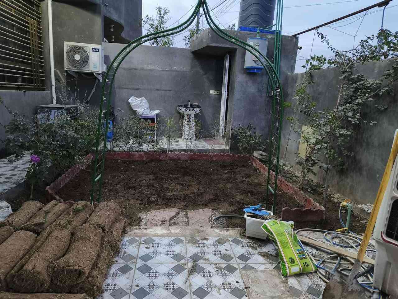 هذا جزء بسيط  من اعمالي مستعدون لتجهيز كافة الحدائق للحجز او الاستفسار الاتصال على الرقم *********** او مراسلة الصفحة
