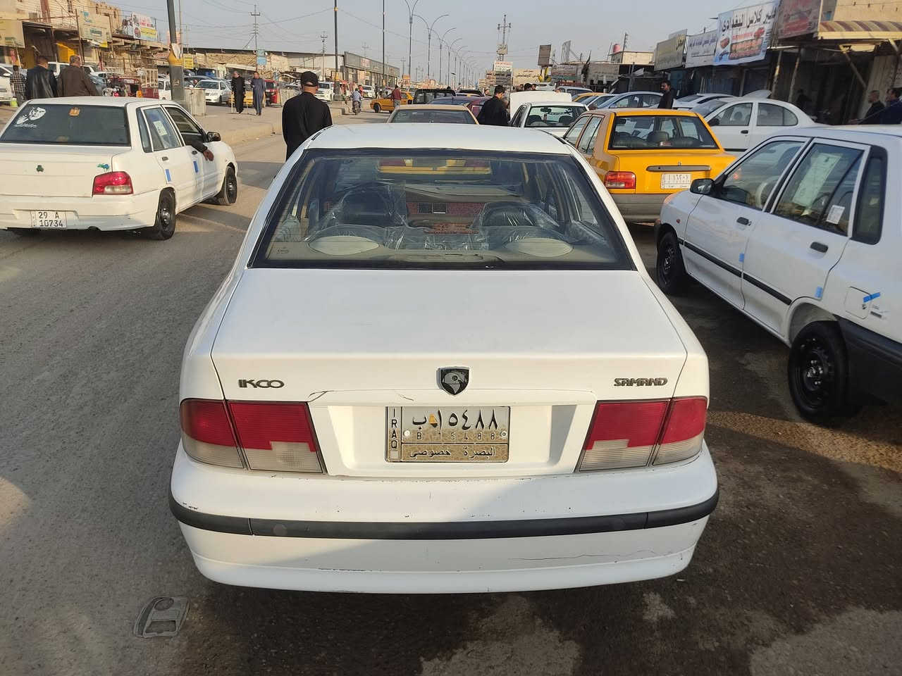 سمند موديل 2011 مكفوله من الضربه والتبديل والصبغ ما عدى رشات بالدوس وتكحيلات بسيطه ، مكينه وكير خير من الله، تخم تاير، حداديه، سنويه لل2027 
السعر 38 وبيه مجال، مكان السياره ميسان العماره
مكلف بالنشر 
للتواصل الاتصال على الرقم 
***********
