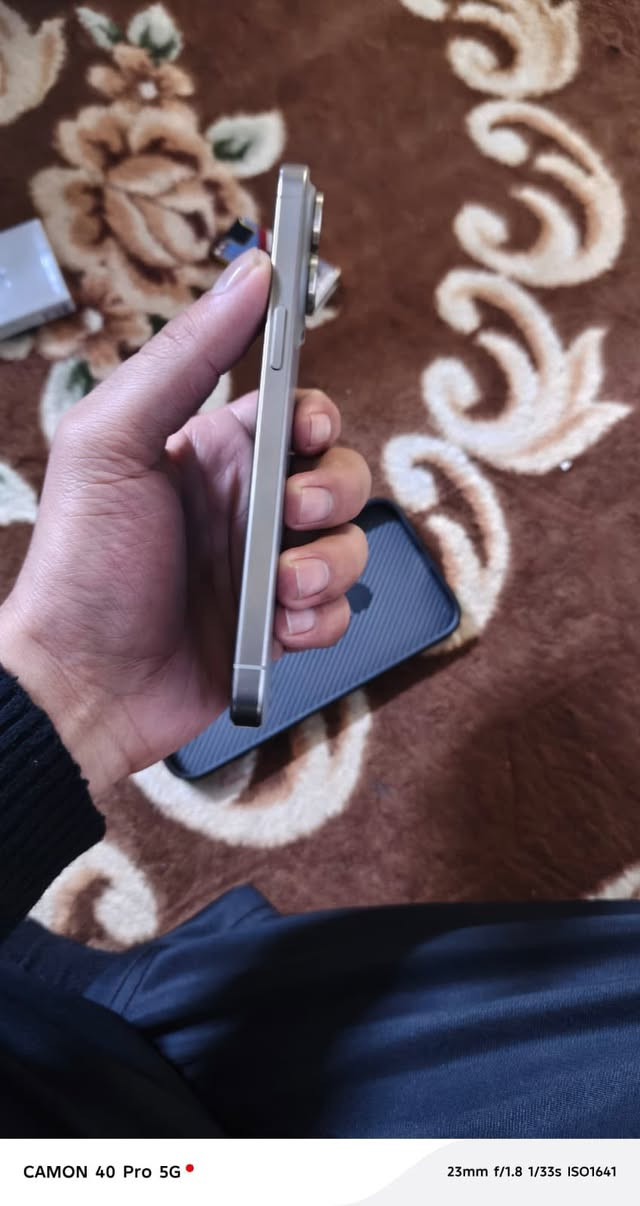 15برو ماكس 
ذاكره ٥١٢
دبل سيم 
شرق اوسط 
بطاريه ٨٦
za


**إذا كنت صاحب هذا الإعلان وتريد حذفه لأي سبب، رجاءا أرسل رسالة إلى الدعم الفني**