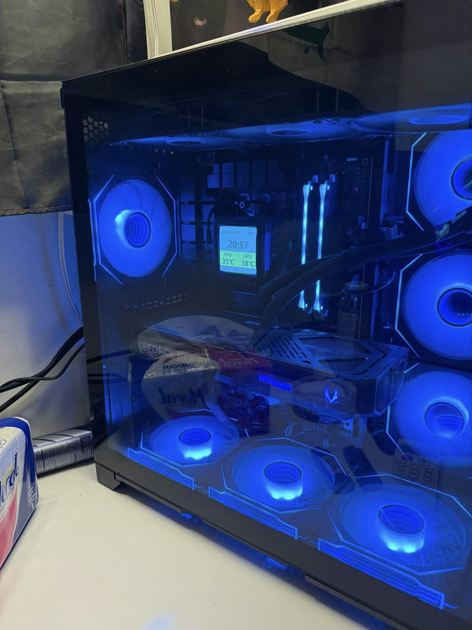 تجميعه مستعمله شهر فقط كرت شاشه 5070
للبيع السعر 2250
ملونين وربع 
وهذا رقمي وات ساب ***********
الموصفات والكيس موضح بل الصوره من معالج من رامات من كرت ومن هارد كلها موضحه وشكرا الكم
