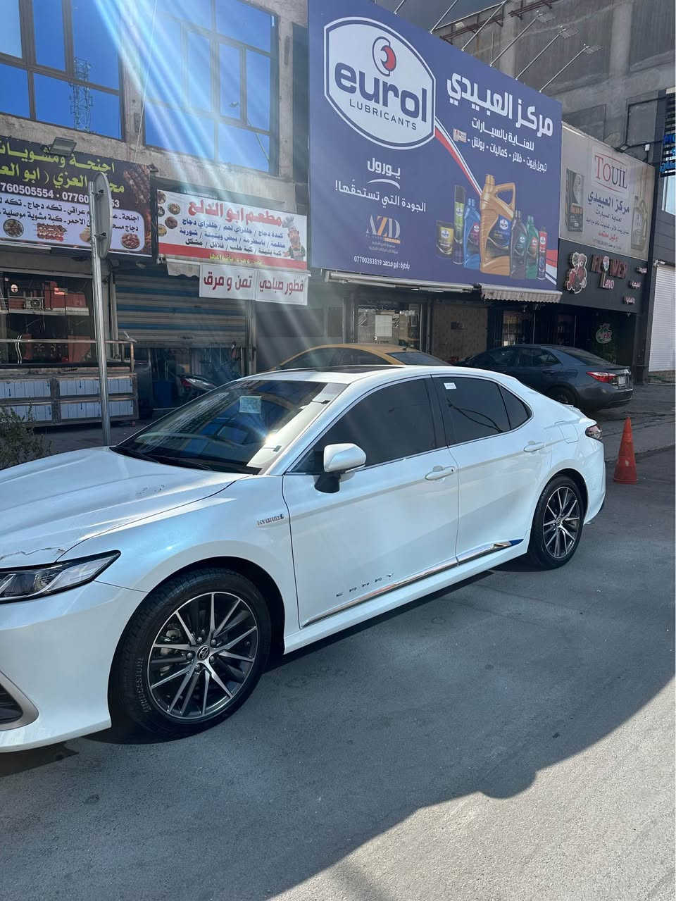 كامري ابيض صدفي خليحي وكاله عبد اللطيف السياره بحاله الزيرو فول مواصفات جلد كهرباء داخل قطعتين السيارة استخدام نظيف بحاله الزيرو رقم بغداد
للاستفسار *********** بغداد, العراق
