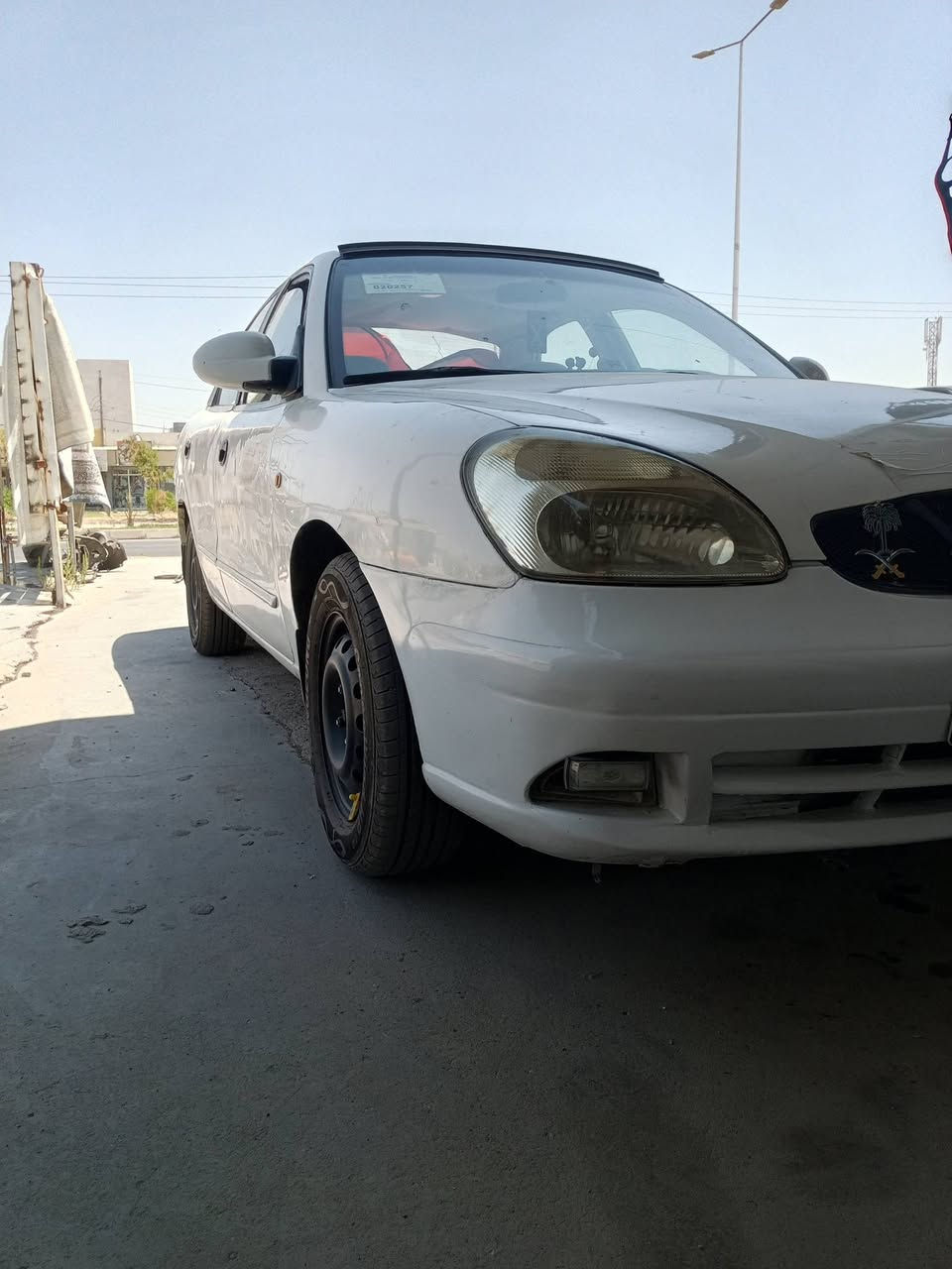 دايو نوبرا 2موديل 2000وارد خليج
✅محرك مسكر 16دوش 
✅كير اوتوماتيك 
✅تبريد 
✅جام كهرباء 
✅شاشه كامره 
✅تخم تاير جديد 
✅سياره كفاله عامه 
✅كاربون بانزين 
✅ملاحظه سياره بدون حادث صبغ رش خليج
✅مكان كركوك الاتصال ***********
✅بيع مراوس سعر ،50بيه مجال حك جيه
