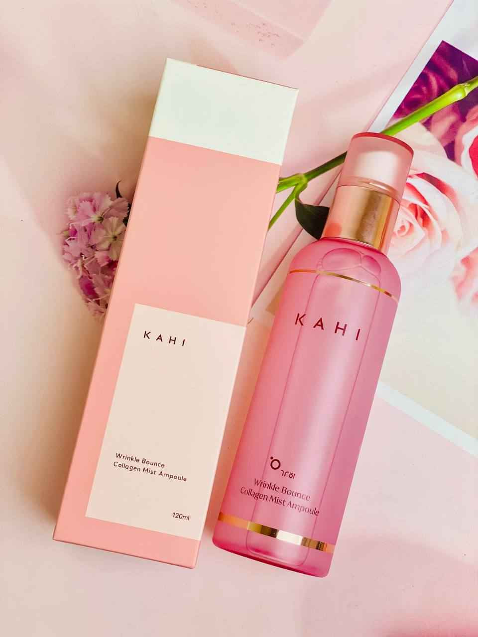 أمبولات رذاذ الكولاجين من كاهي رينكل باونس بنكهة كولاجين السلمون KAHI Wrinkle Bounce Collagen Mist Ampoule Salmon Collagen✨

بخاخ يحتوي على 86.5% من مستخلص كولاجين السلمون وتسعة أنواع من حمض الهيالورونيك.
يعمل على شد البشرة وترطيبها بشكل مكثف لتقليل ظهور الخطوط الدقيقة والتجاعيد.
يحتوي على زيت الشاي الأخضر المخمر وزيت الكركم لنضارة لا مثيل لها.
الحجم 100ml
المنشأ كوريا الأصلي 🇰🇷🇰🇷 تكريت, صلاح الدين


**إذا كنت صاحب هذا الإعلان وتريد حذفه لأي سبب، رجاءا أرسل رسالة إلى الدعم الفني**