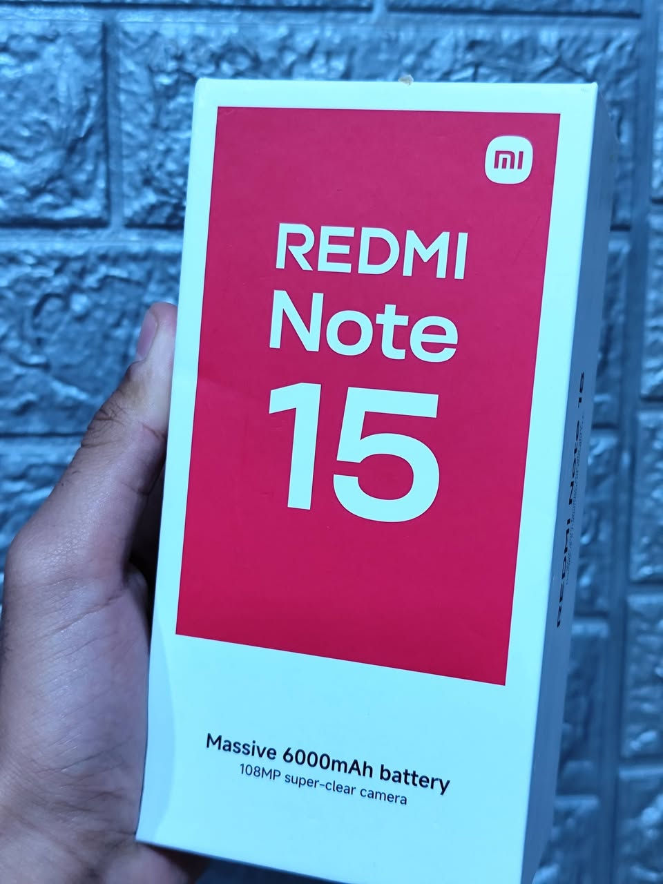 ريدمي جديد مستخدم يومين
بعده بلزكة الشركه كامل ملحقات 
مواصفاته معروفة 
ريدمي نوت 15
بطارية عملاقة 6000 وكامره 108
السعر 285
بصرة خور الزبير 
اكو توصيل


**إذا كنت صاحب هذا الإعلان وتريد حذفه لأي سبب، رجاءا أرسل رسالة إلى الدعم الفني**