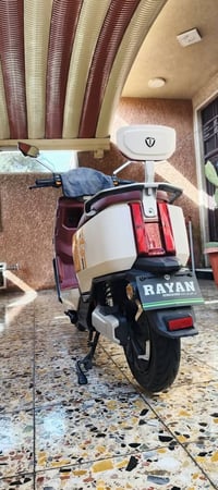 دراجة شحن ريان وحش الكون معروفة  6 بطاريات سرعة 80-85  نظام P و نظام ا...