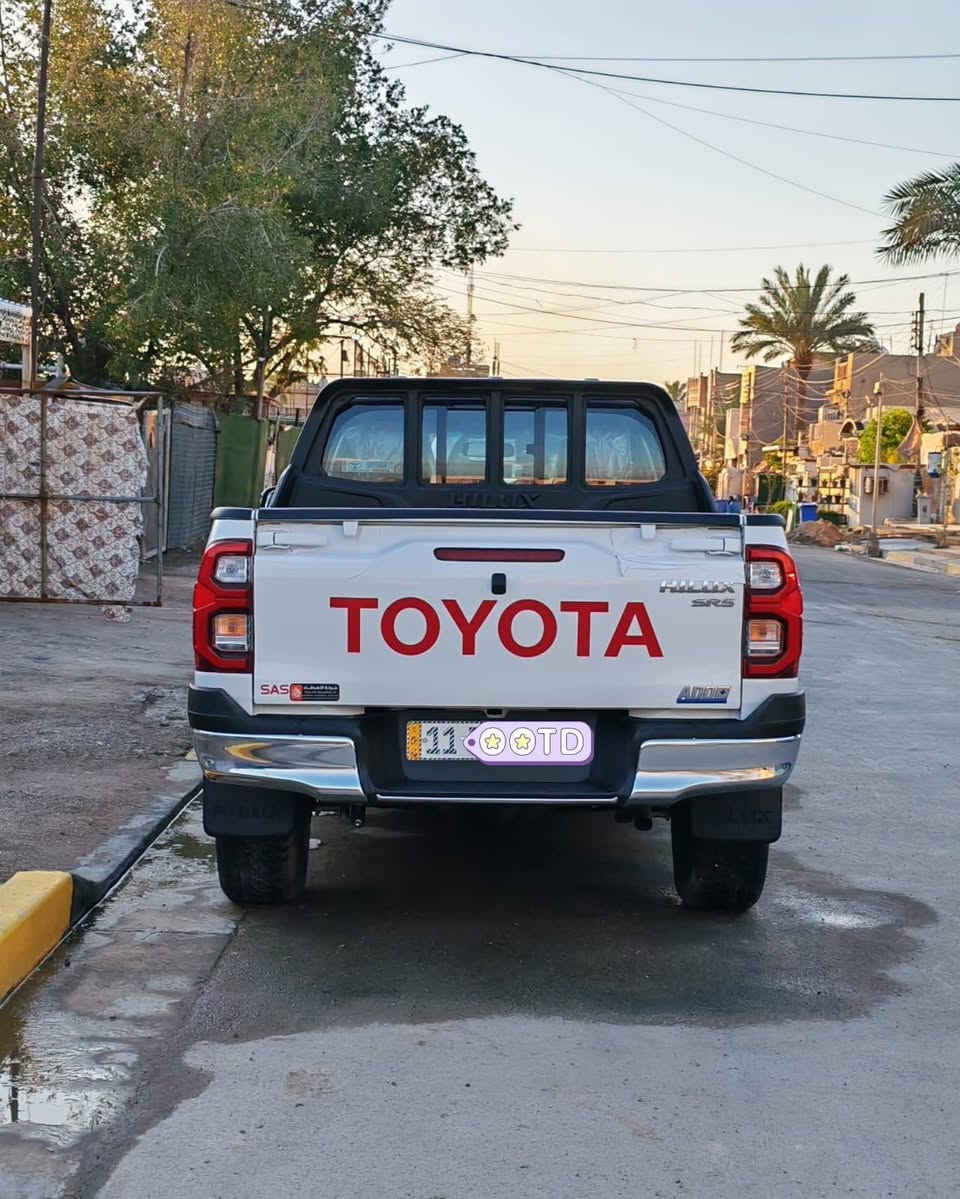 هايلوكس فور ويل شركة ساز
موديل ٢٠٢٥
بغداد كفالة عامة
ماشية.  ١١   الف
وضع الزيرو بضمان الشركة
بصمة تشغيل 
بصمة ابواب
يدات نيكل
اشاير بالمري
اشارة ترحيب
طفاية بلادية
كشنات تبريد 
تبريد  خلفي  امامي
شاشة امامية 
كاميرا خلفية
تحكمات ستيرن
دوشمة كشنات
دوشمة ارضية
بنيد جكات
شاحن واير لس
للأستفسار ***********
