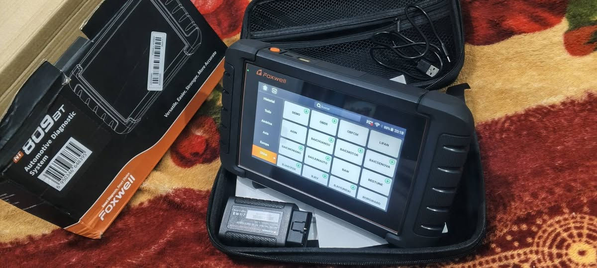 للبيع جهاز فوكس ويل   جهاز فحص وصيانه وبرمجه  جميع السيارات امزون جهاز جديد على وضع الشركه  سعره 275 وبي مجال بسيط كلش  الاستفسار ***********  بي واتساب او تراسلوني خاص  وبخدمتكم
