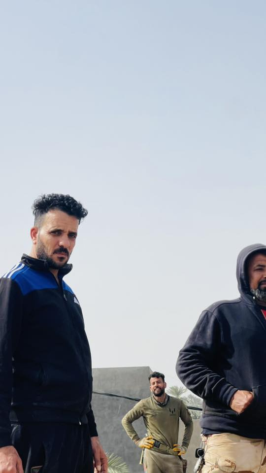 ‏عملنا في كربلاء المقدسة قطاع وأريج منطقة الدسمة النجار ‏عمار السيلاوي الحداد ‏فالح الشمري ***********￼
