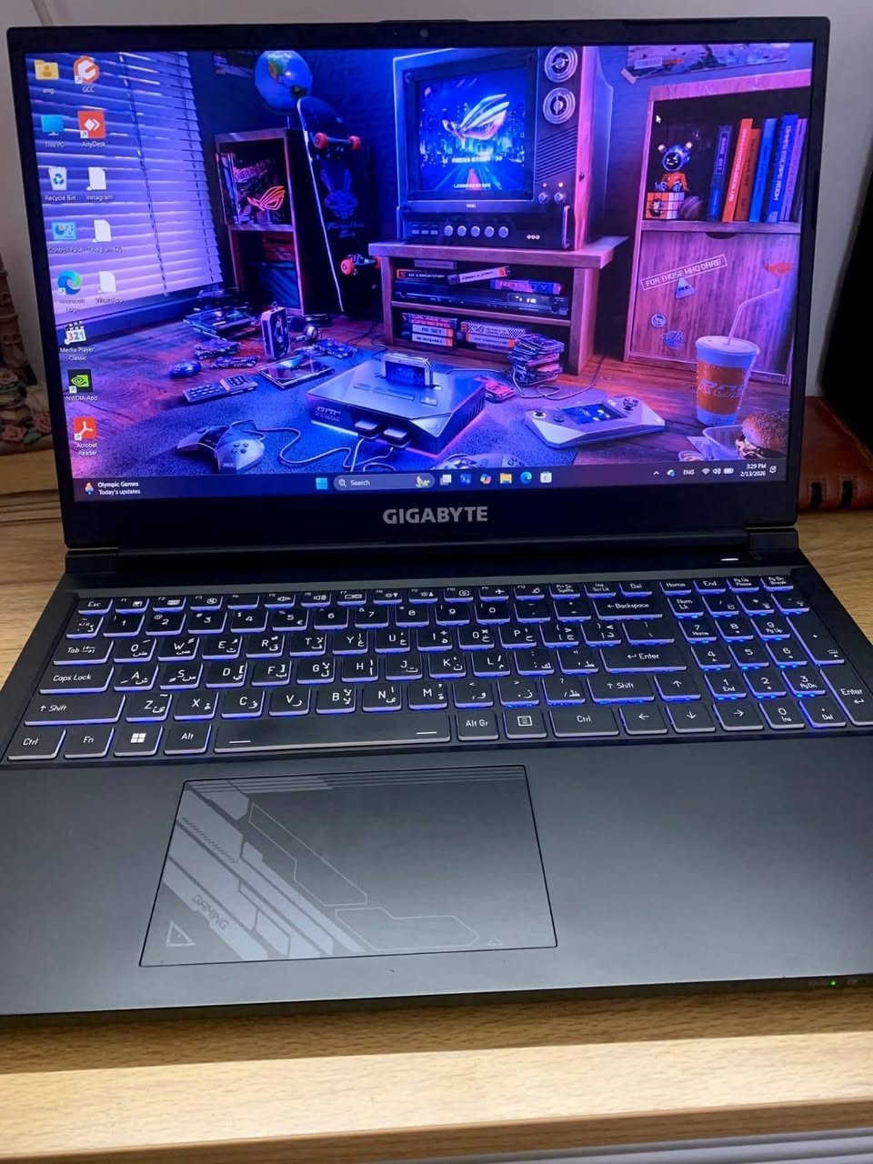 ب مليون و ١٠٠
Gigabyte G5 KF

I5 12500 12Core 16 threads 

RTX 4060 8G

RAM 16G DDR 4

SCREEN 15.6 144HZ 

M.2 512

وياه جنطه ظهر خاصة و فان ٦ مراوح فقط*

حاسبه وكاله عربي انجليزي


**إذا كنت صاحب هذا الإعلان وتريد حذفه لأي سبب، رجاءا أرسل رسالة إلى الدعم الفني**