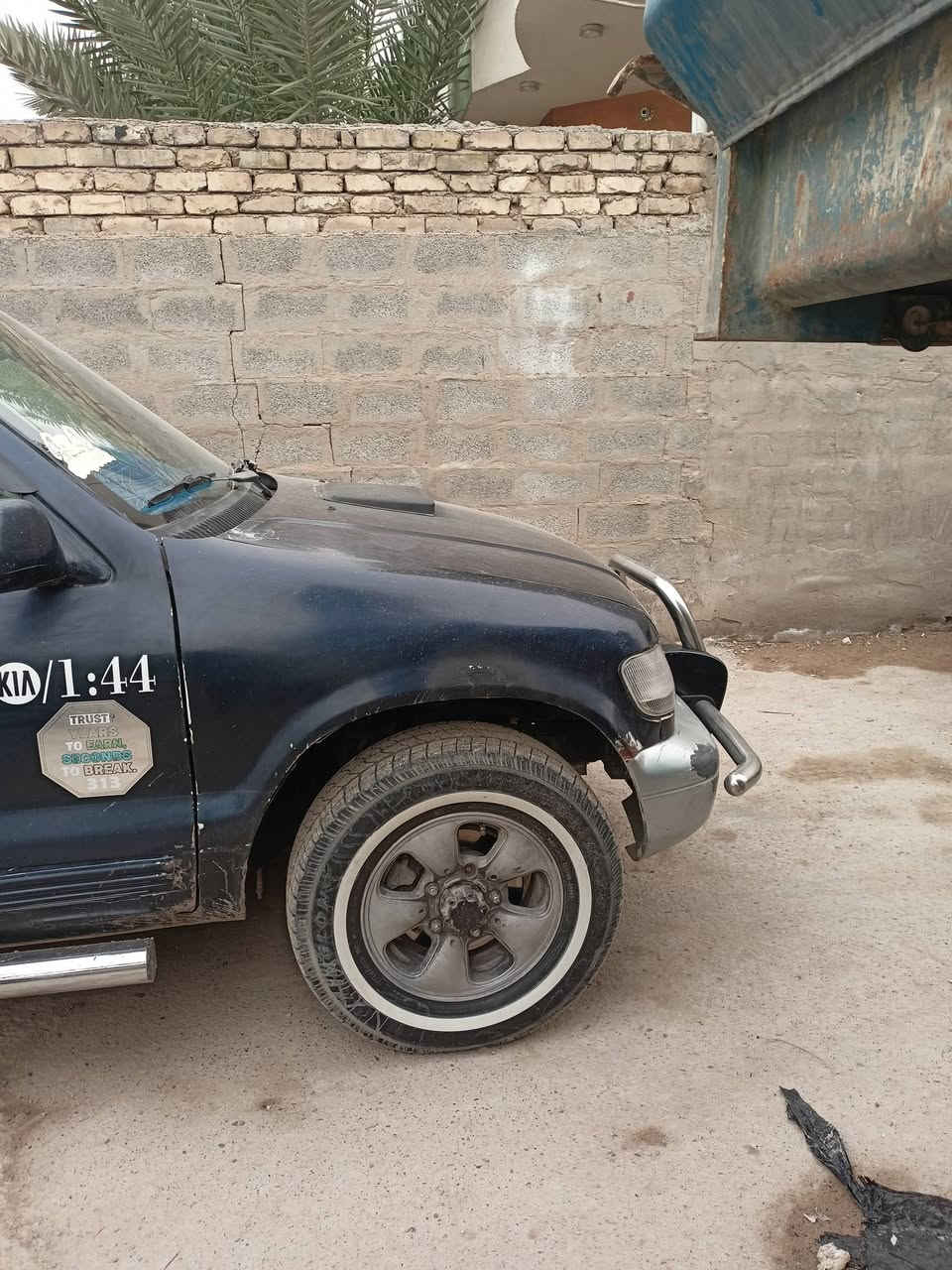 السلام عليكم
بيع مستعجل بسبب الوعود الكاذبه 
كياسبورتج موديل 94 كير امحور اوتو محرك امسكر ابلادي بدون بخار ولاصرف  بسمي شرط التحويل مكاني بغداد السياحي  السعر 35 وبيها مجال لان مستعجل عالبيع 

***********
***********
